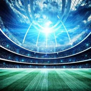 Dikke lichtgroene kunststof sporttapijt Kunstgras versus echt gazon voor voetbalveld